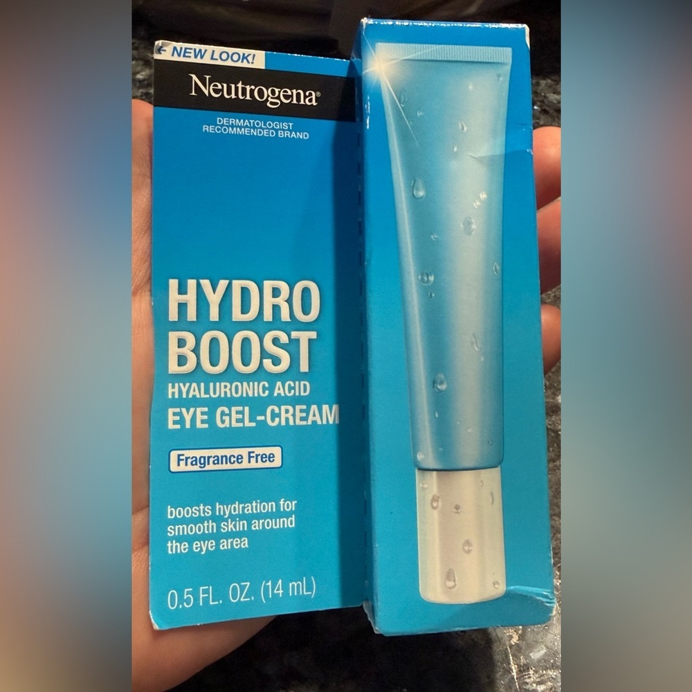 Neutrogena Hydro Boost Hyaluronic Acid Gel Eye Cream, 0.5 fl. oz NEW